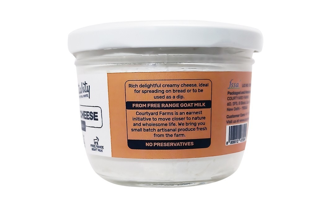 Courtyard Farms Goat Cheese Classic    Cup  200 grams